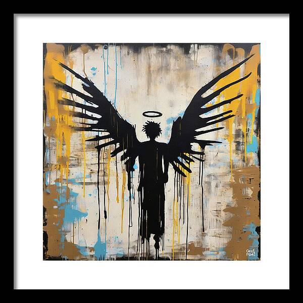 I Believe I Can Fly - Framed Print