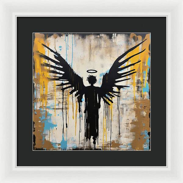 I Believe I Can Fly - Framed Print