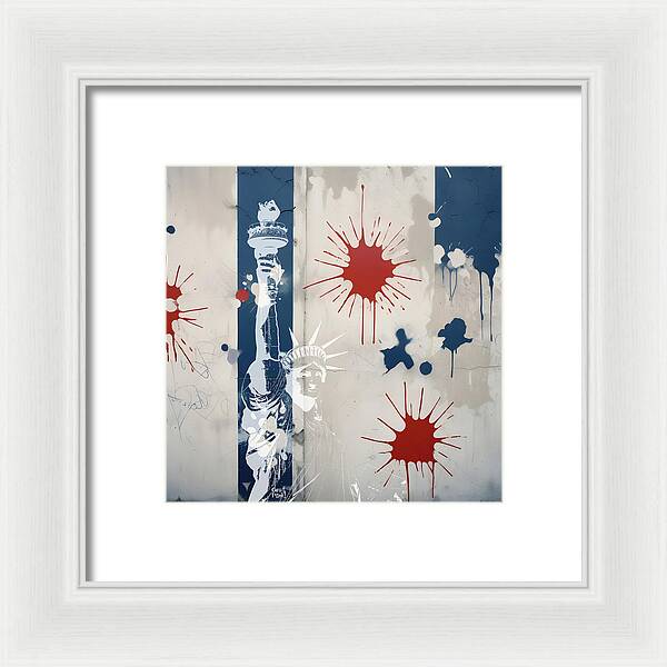 New York Liberty - Framed Print