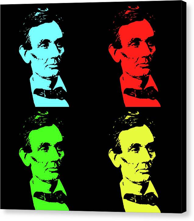 Shaved Lincoln - Canvas Print