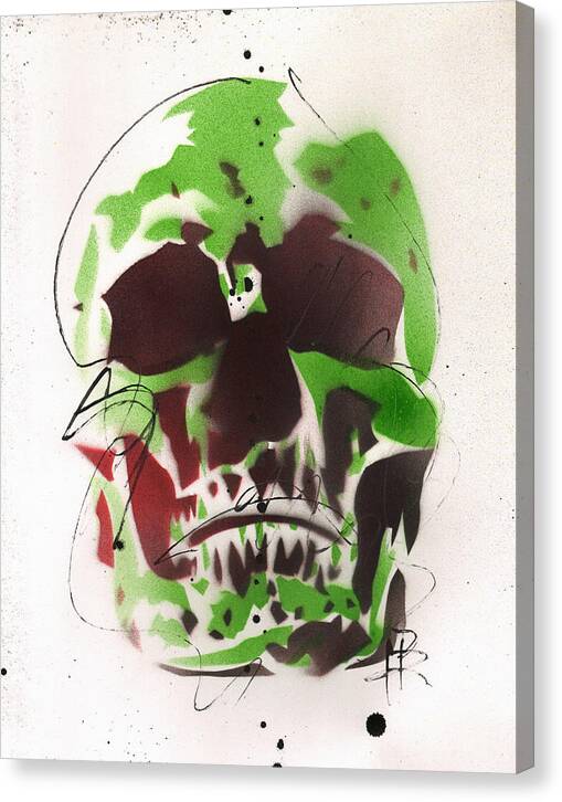 Skull 3 - Canvas Print