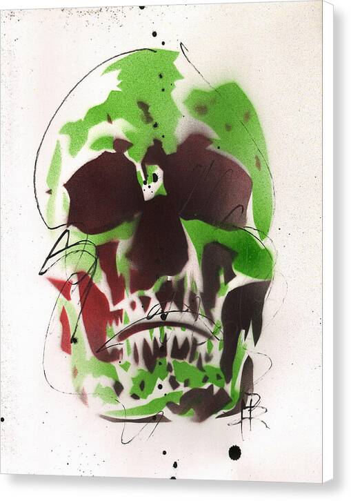 Skull 3 - Canvas Print