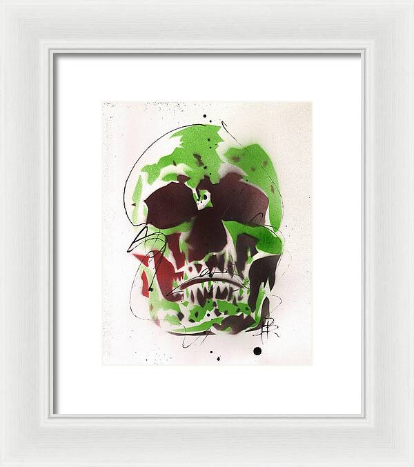 Skull 3 - Framed Print