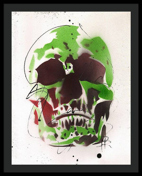 Skull 3 - Framed Print