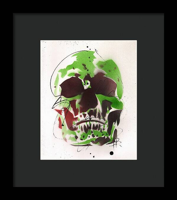 Skull 3 - Framed Print