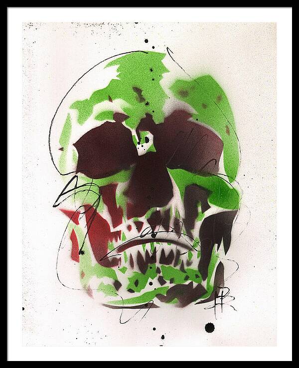 Skull 3 - Framed Print