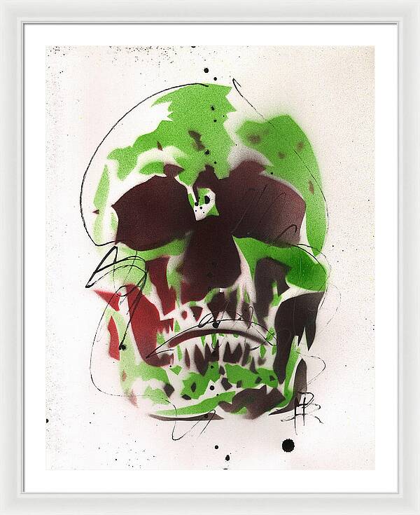 Skull 3 - Framed Print