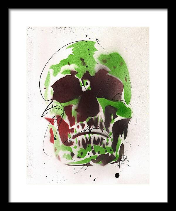 Skull 3 - Framed Print