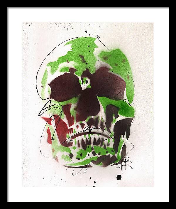 Skull 3 - Framed Print