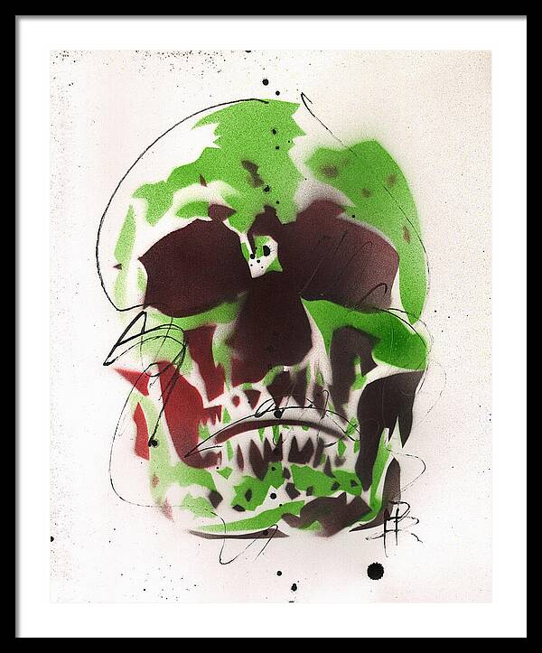 Skull 3 - Framed Print