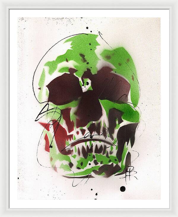 Skull 3 - Framed Print