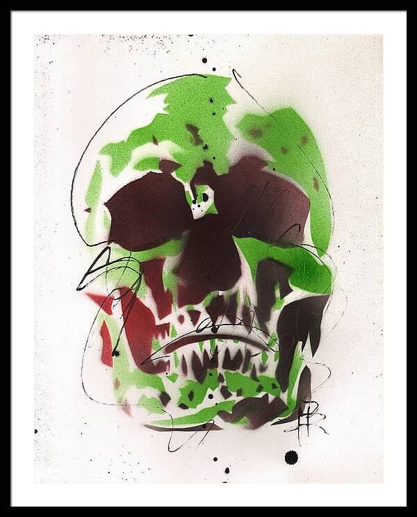 Skull 3 - Framed Print