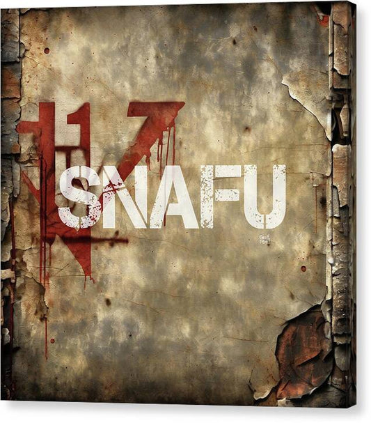 Snafu - Canvas Print