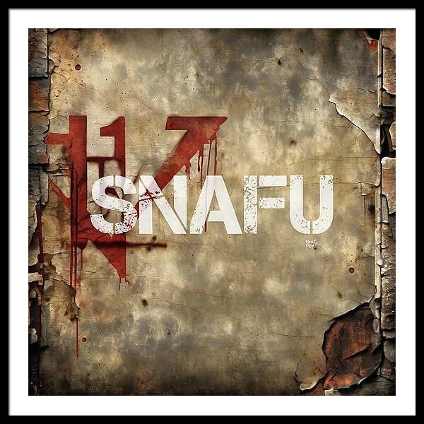 Snafu - Framed Print