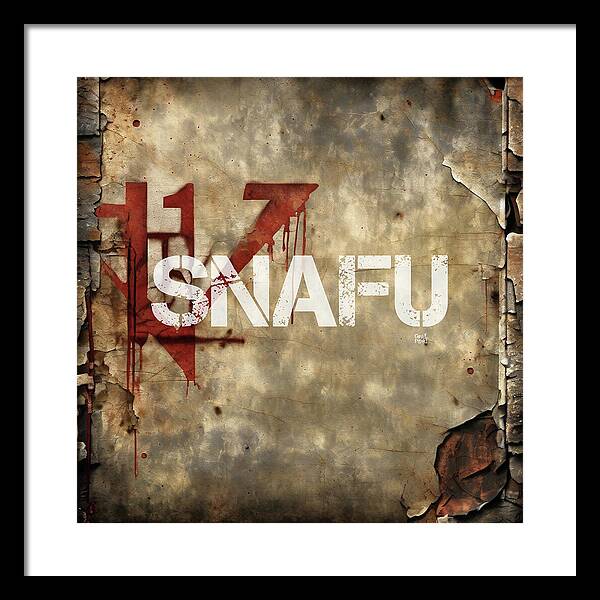 Snafu - Framed Print