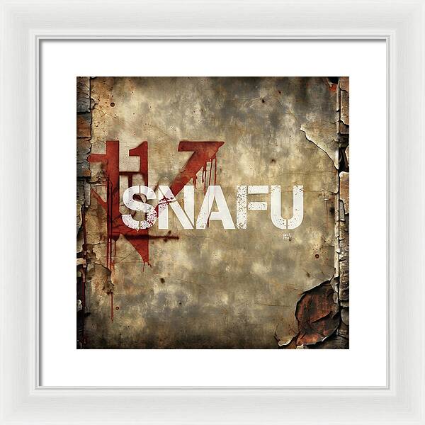 Snafu - Framed Print