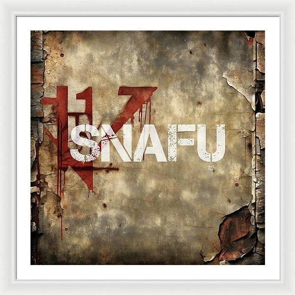 Snafu - Framed Print