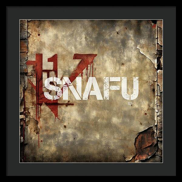 Snafu - Framed Print