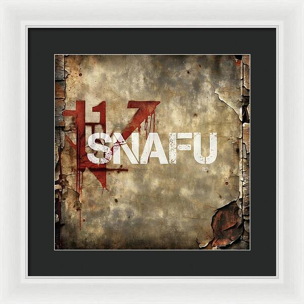 Snafu - Framed Print