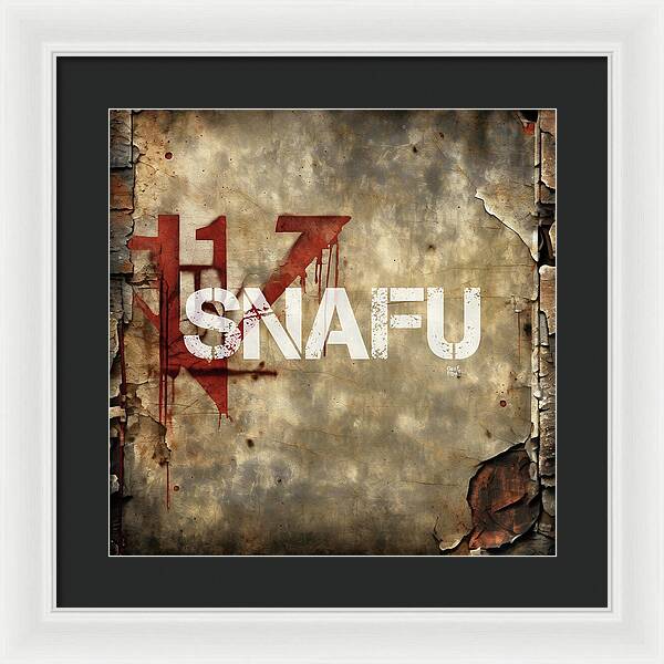 Snafu - Framed Print