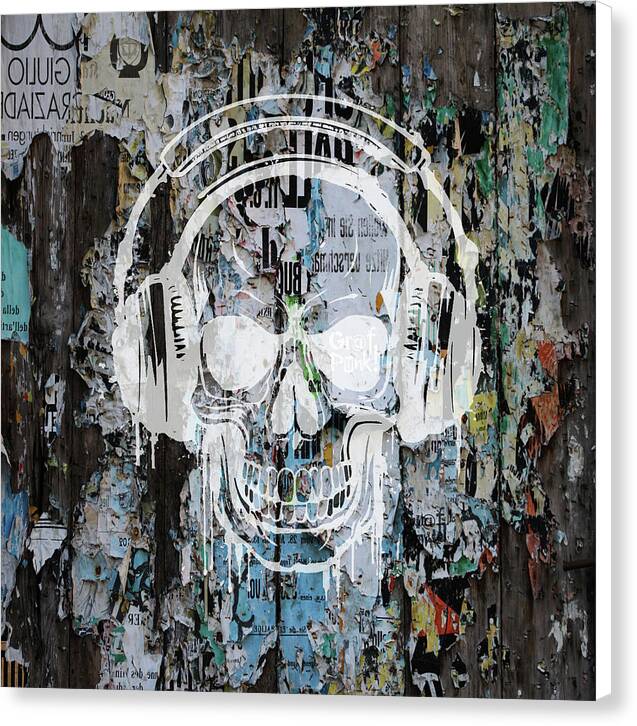 Sonic Skull - Canvas Print