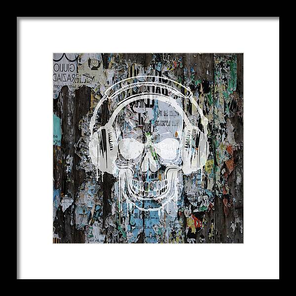 Sonic Skull - Framed Print