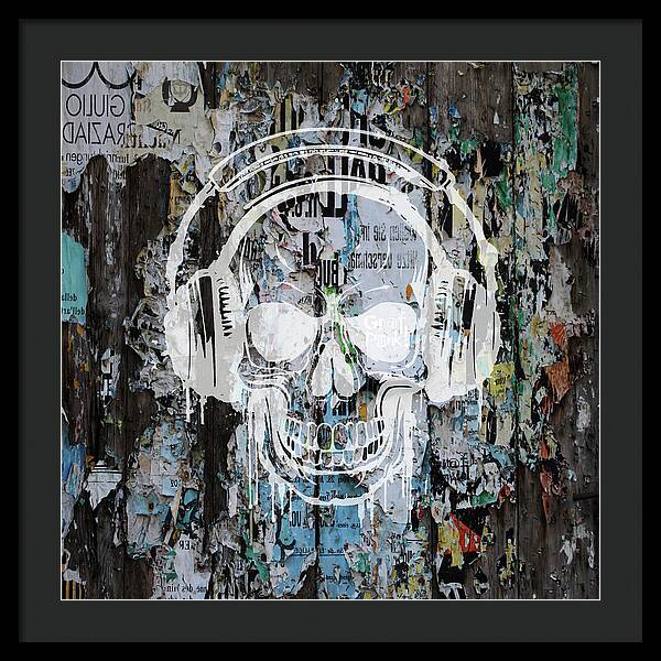 Sonic Skull - Framed Print