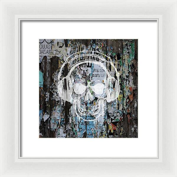 Sonic Skull - Framed Print