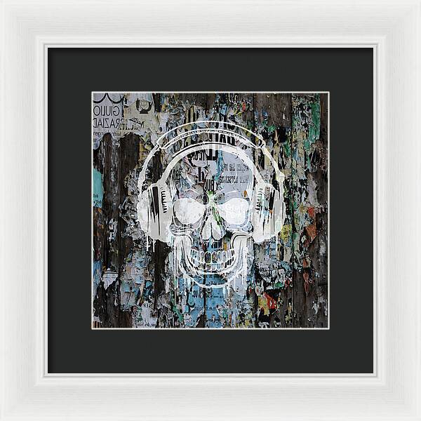 Sonic Skull - Framed Print