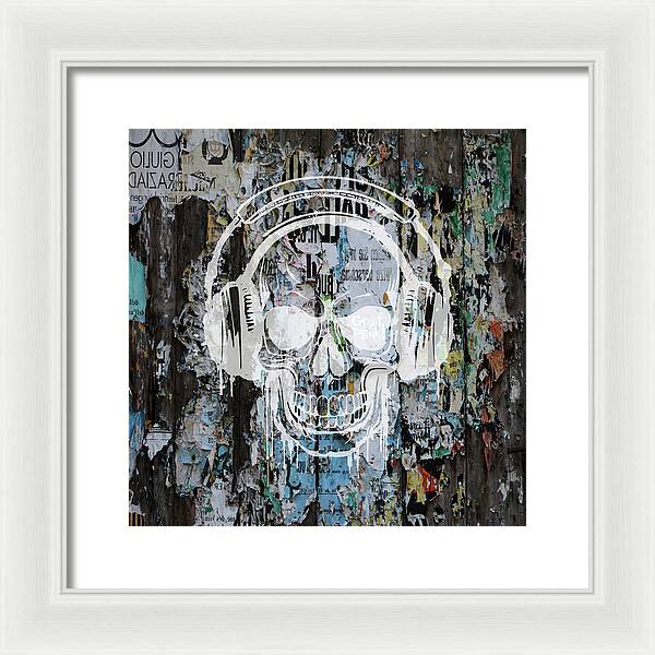 Sonic Skull - Framed Print