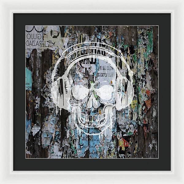 Sonic Skull - Framed Print