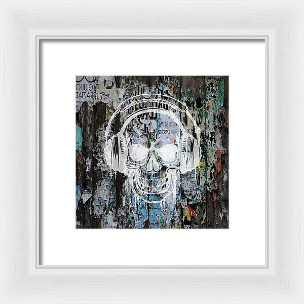 Sonic Skull - Framed Print