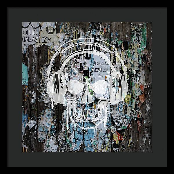 Sonic Skull - Framed Print