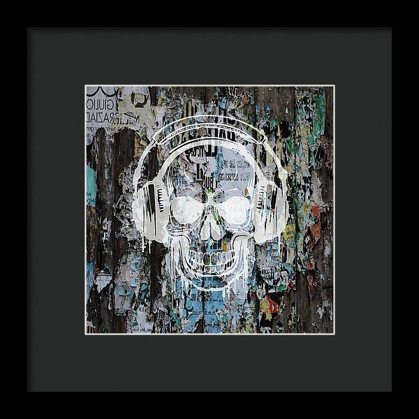 Sonic Skull - Framed Print