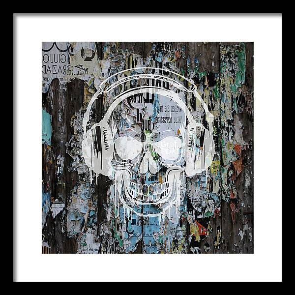 Sonic Skull - Framed Print