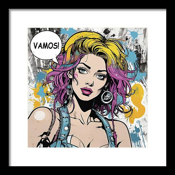 Vamos - Framed Print