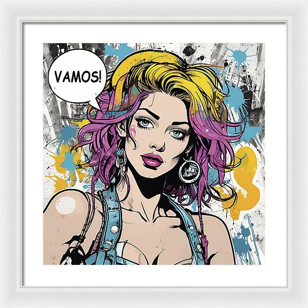 Vamos - Framed Print