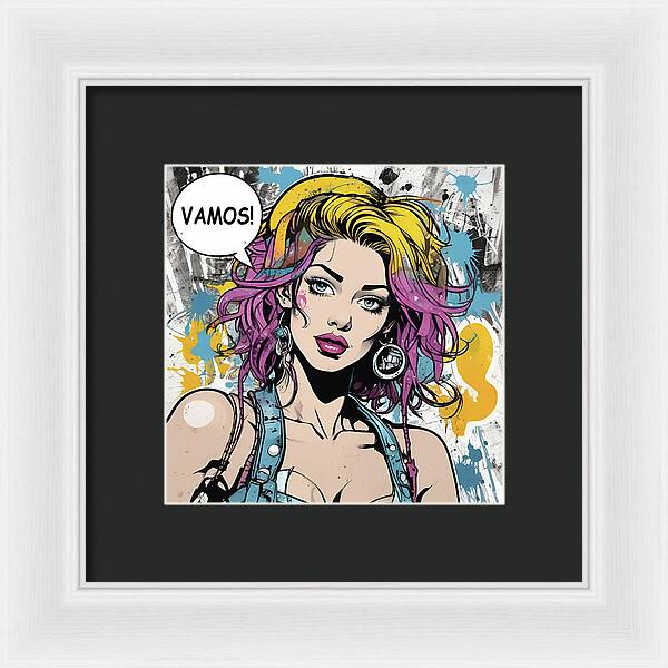 Vamos - Framed Print