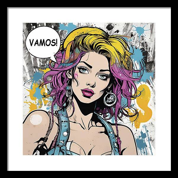 Vamos - Framed Print