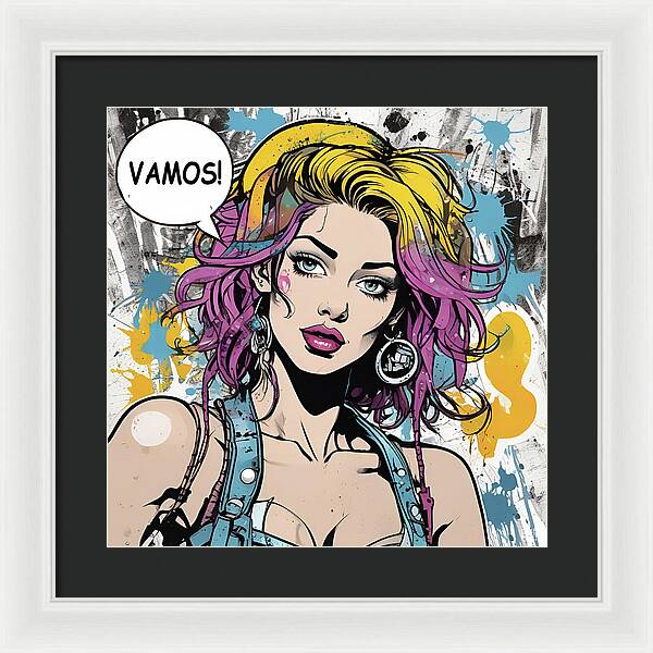 Vamos - Framed Print