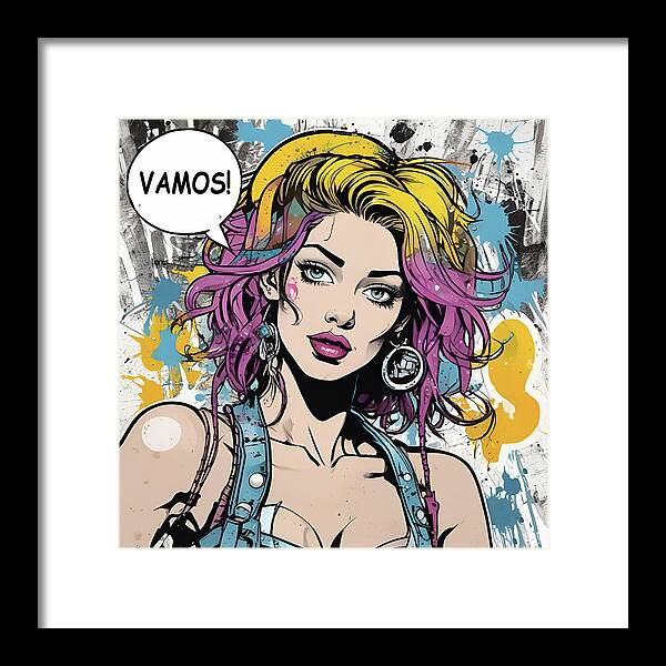 Vamos - Framed Print