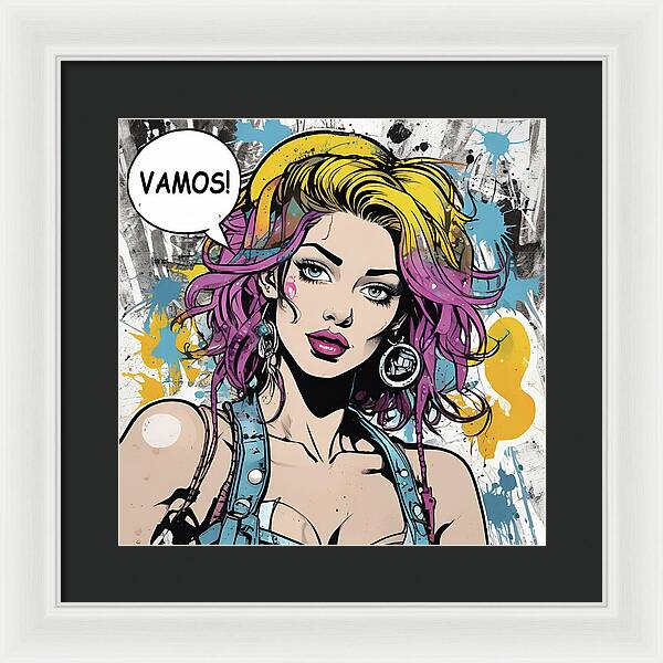 Vamos - Framed Print