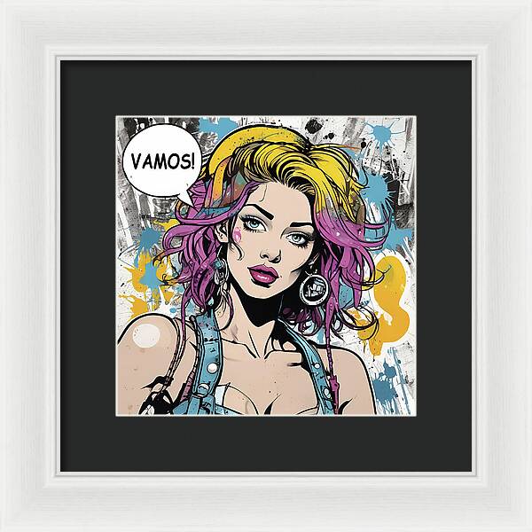 Vamos - Framed Print