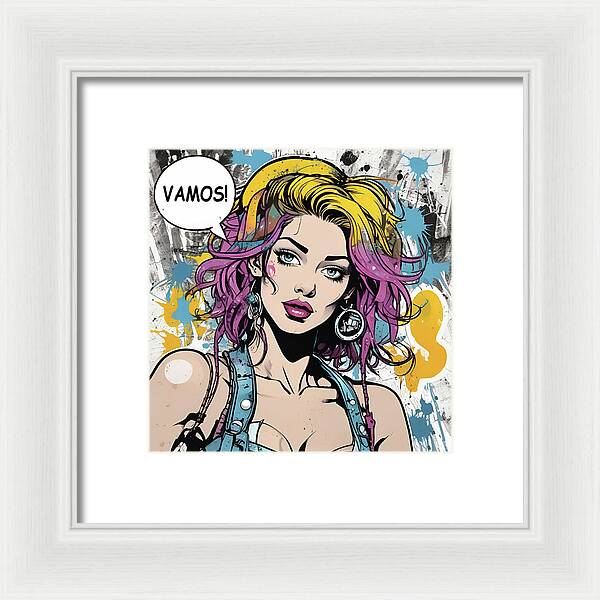 Vamos - Framed Print