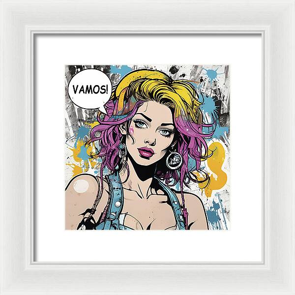 Vamos - Framed Print