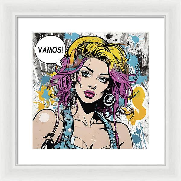 Vamos - Framed Print