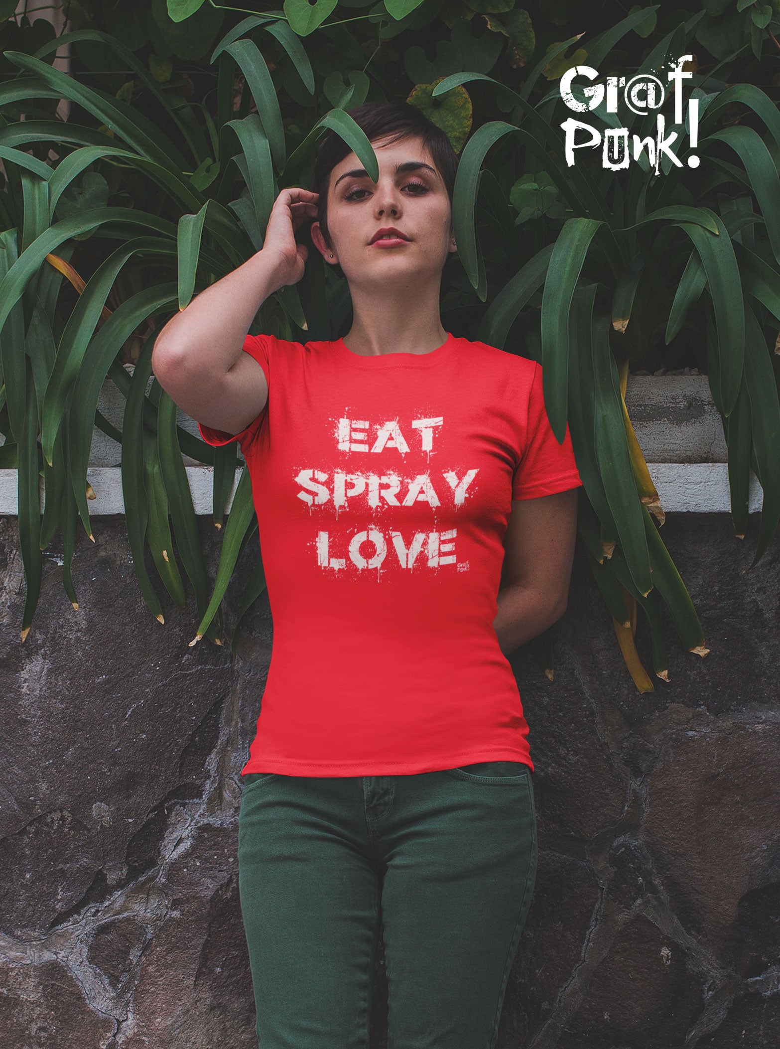 Eat Spray Love - Graffiti T-Shirt by GrafPunk!